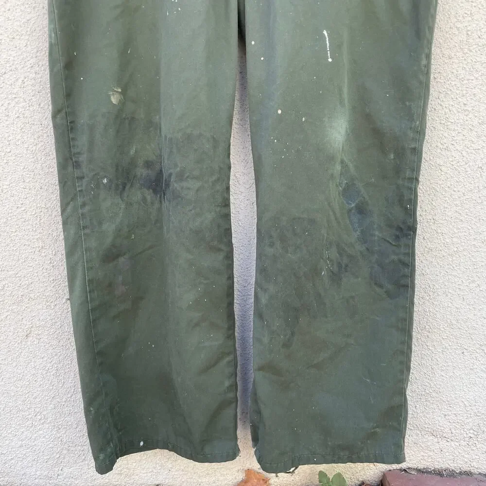 Vintage US Military Utility Coveralls Size 48L Distressed